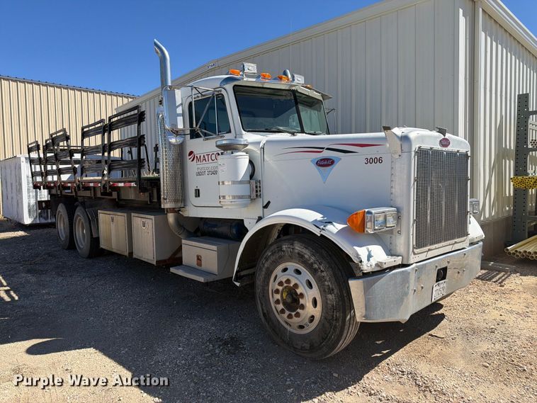 image for item EW2238 1998 Peterbilt 379 flatbed truck
