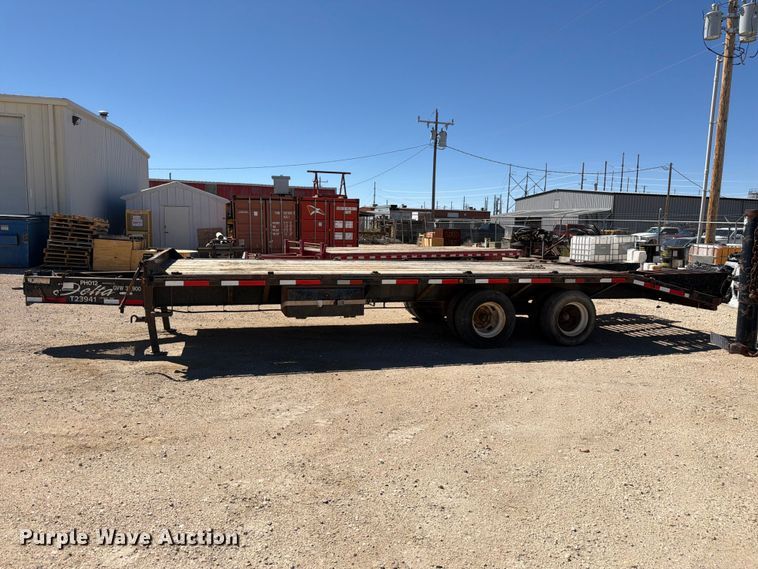 image for item EW2240 2009 Delta Manufacturing  FS equipment trailer