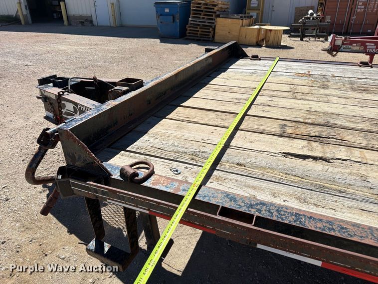image for item EW2240 2009 Delta Manufacturing  FS equipment trailer