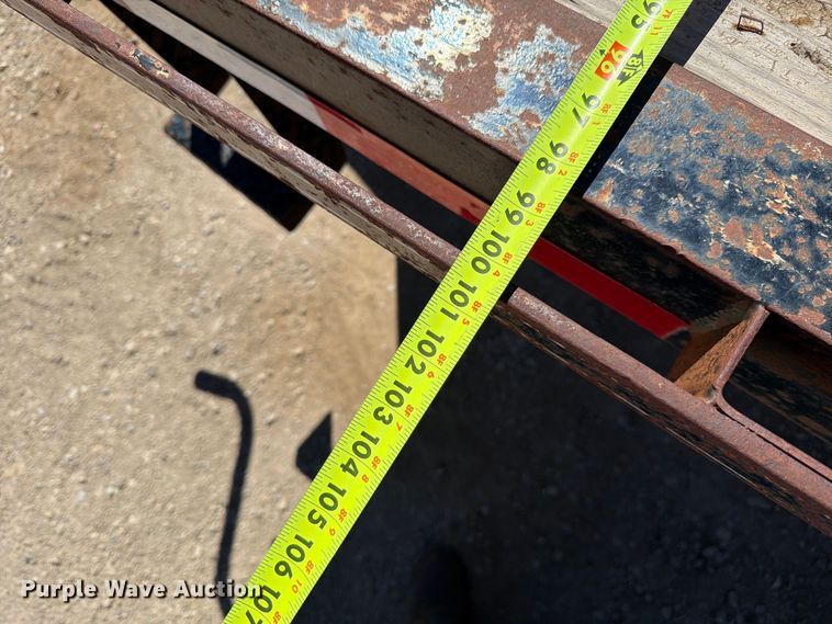image for item EW2240 2009 Delta Manufacturing  FS equipment trailer