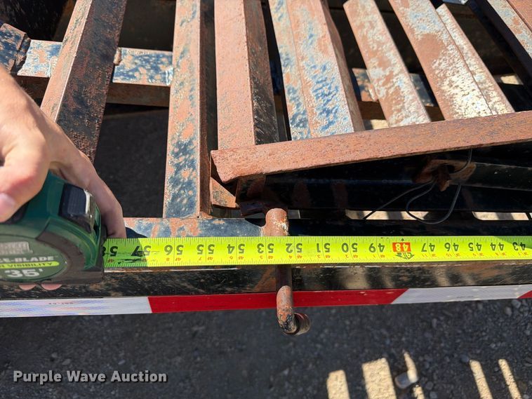 image for item EW2240 2009 Delta Manufacturing  FS equipment trailer