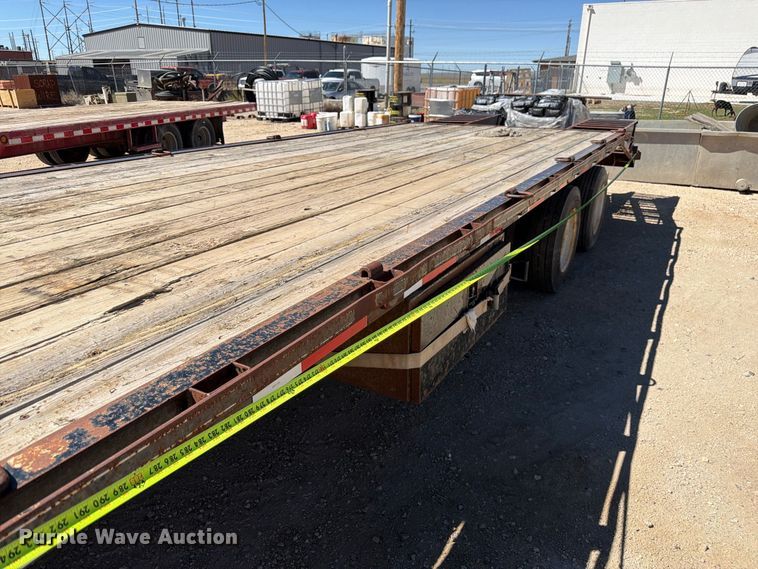 image for item EW2240 2009 Delta Manufacturing  FS equipment trailer