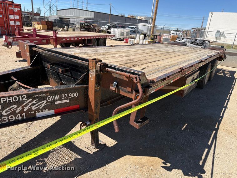 image for item EW2240 2009 Delta Manufacturing  FS equipment trailer