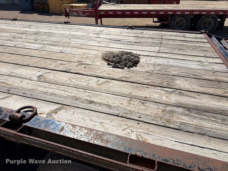 image for item EW2240 2009 Delta Manufacturing  FS equipment trailer