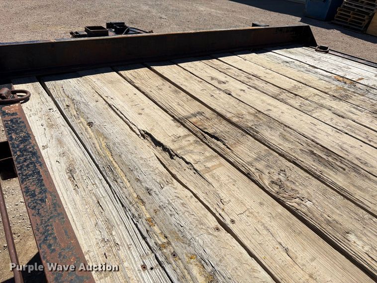 image for item EW2240 2009 Delta Manufacturing  FS equipment trailer