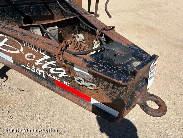 image for item EW2240 2009 Delta Manufacturing  FS equipment trailer
