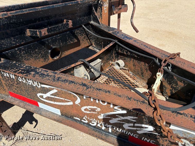 image for item EW2240 2009 Delta Manufacturing  FS equipment trailer