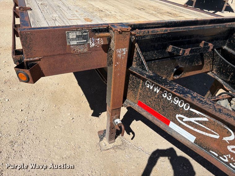 image for item EW2240 2009 Delta Manufacturing  FS equipment trailer