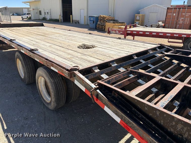 image for item EW2240 2009 Delta Manufacturing  FS equipment trailer