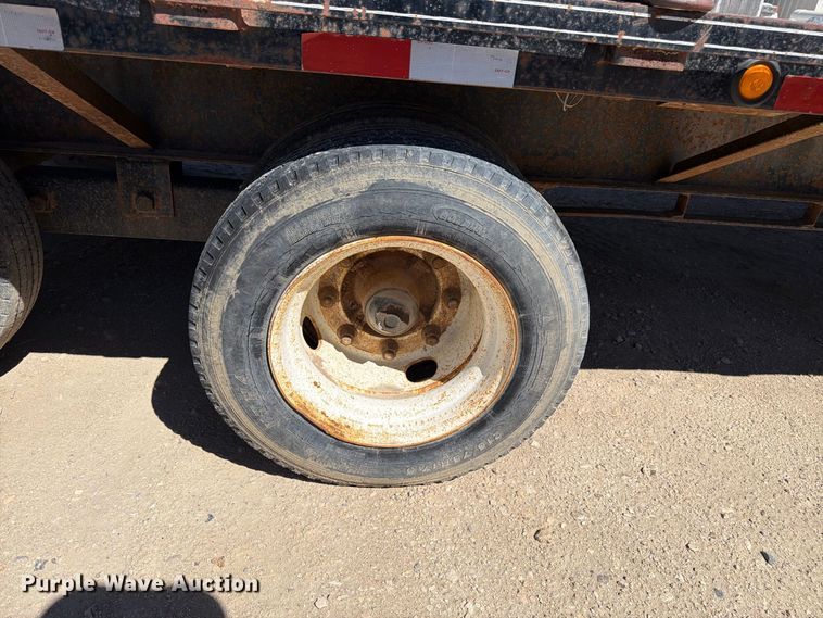 image for item EW2240 2009 Delta Manufacturing  FS equipment trailer