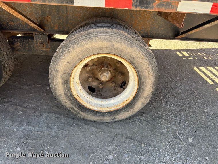 image for item EW2240 2009 Delta Manufacturing  FS equipment trailer