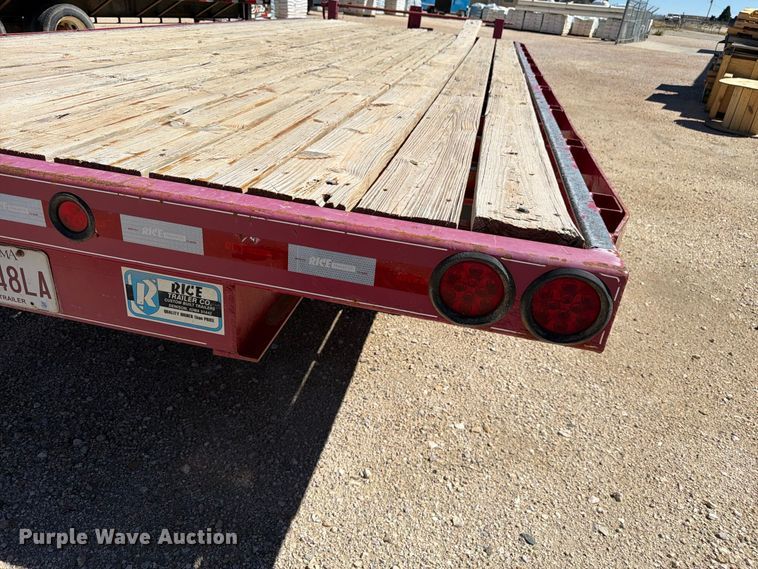 image for item EW2241 2015 Rice equipment trailer
