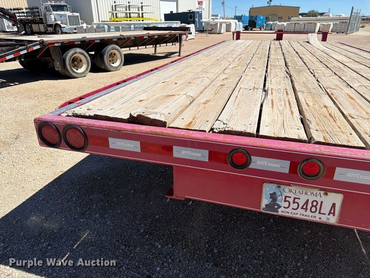 image for item EW2241 2015 Rice equipment trailer