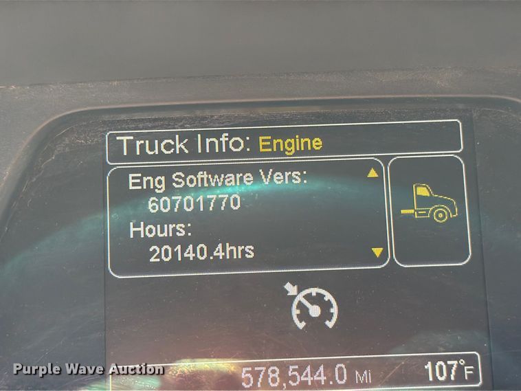 image for item EW8844 2020 Peterbilt 567 semi truck