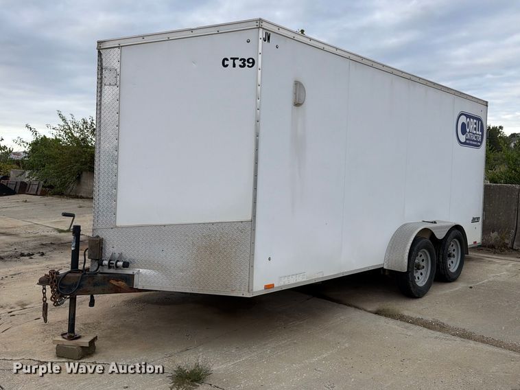 2017 Pace Trailers enclosed cargo trailer
