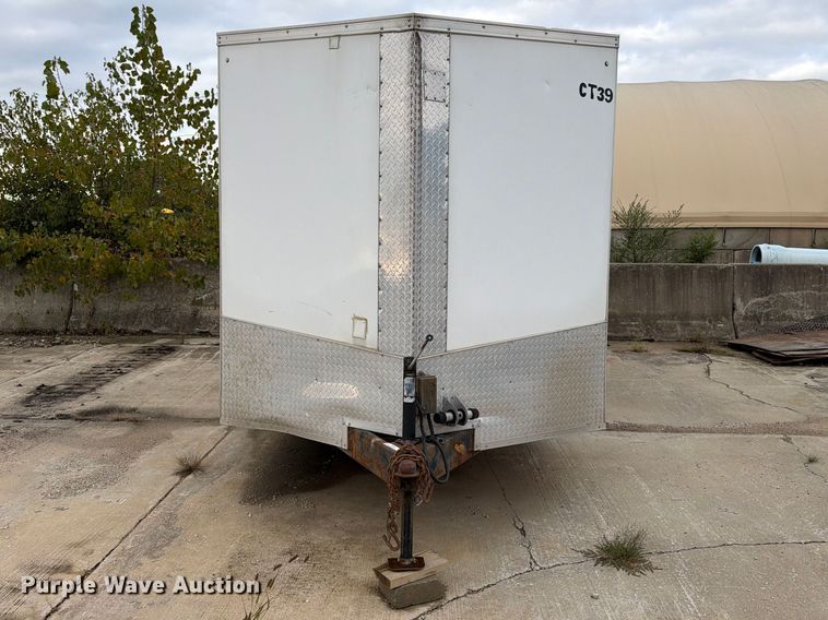 image for item EX1006 2017 Pace Trailers enclosed cargo trailer