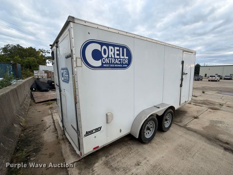 image for item EX1006 2017 Pace Trailers enclosed cargo trailer