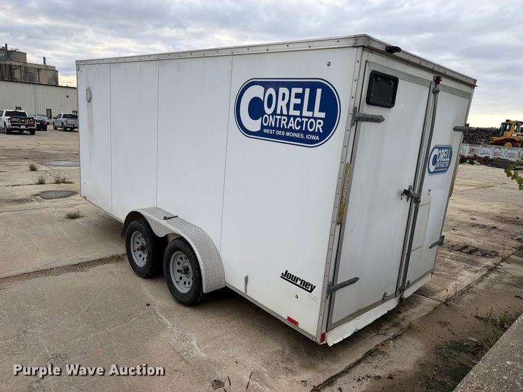 image for item EX1006 2017 Pace Trailers enclosed cargo trailer