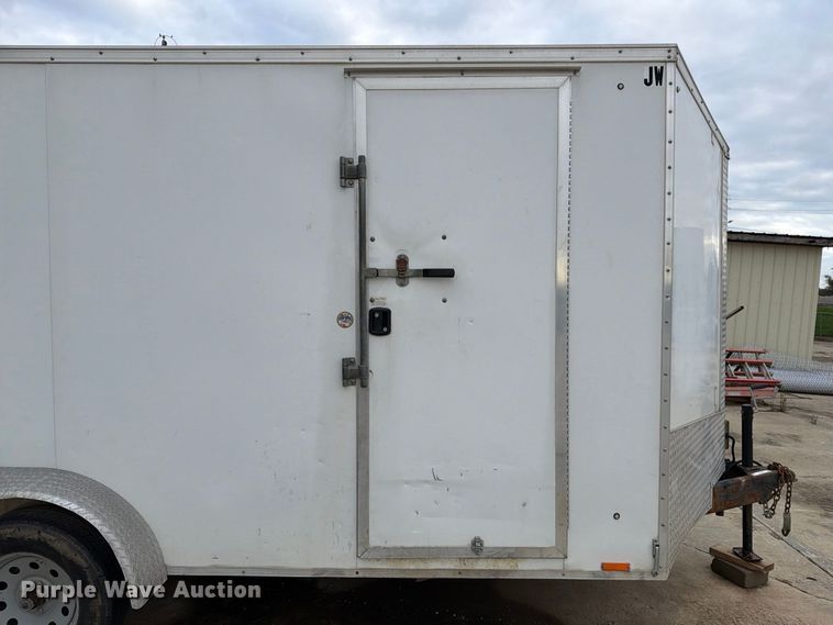 image for item EX1006 2017 Pace Trailers enclosed cargo trailer