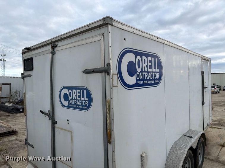 image for item EX1006 2017 Pace Trailers enclosed cargo trailer
