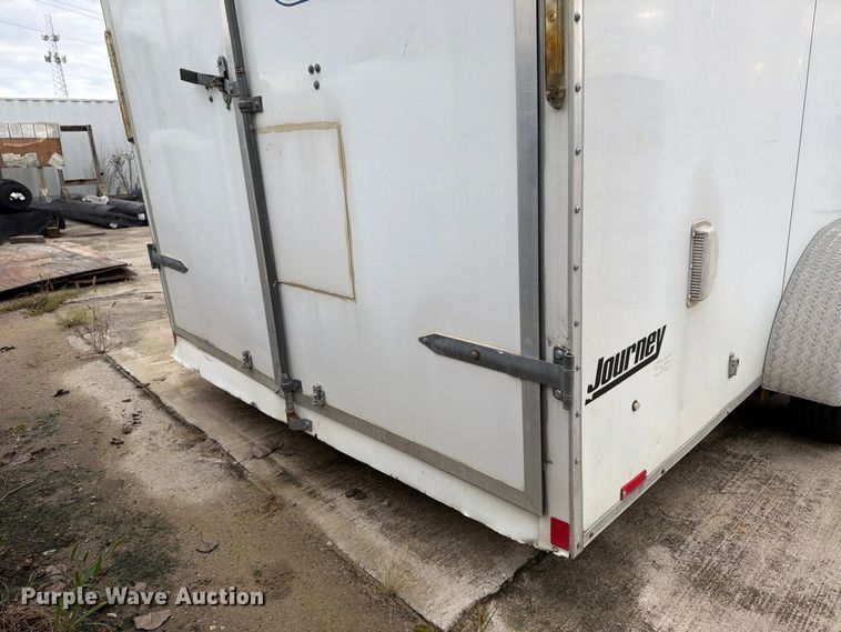image for item EX1006 2017 Pace Trailers enclosed cargo trailer