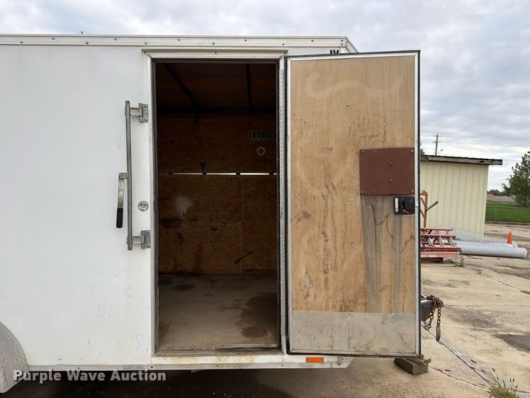 image for item EX1006 2017 Pace Trailers enclosed cargo trailer
