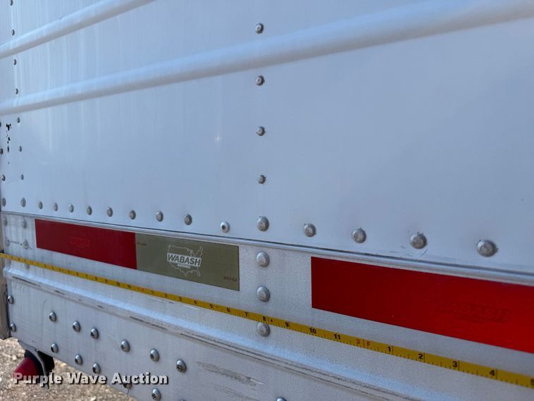 image for item FB5134 2008 Wabash refrigerated van trailer
