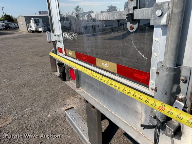 image for item FB5134 2008 Wabash refrigerated van trailer