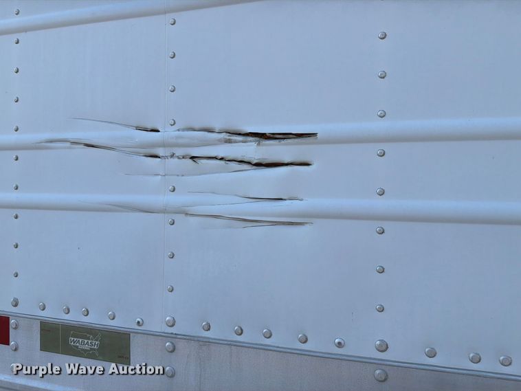 image for item FB5134 2008 Wabash refrigerated van trailer