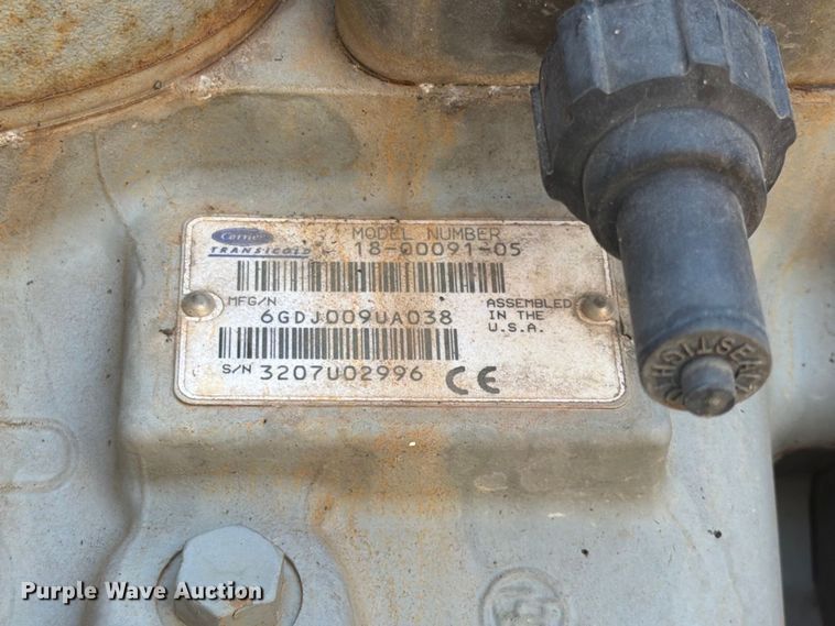 image for item FB5134 2008 Wabash refrigerated van trailer