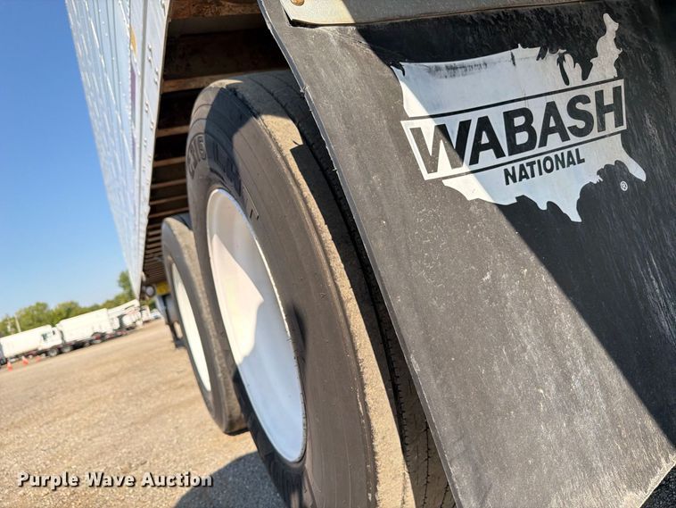 image for item FB5134 2008 Wabash refrigerated van trailer
