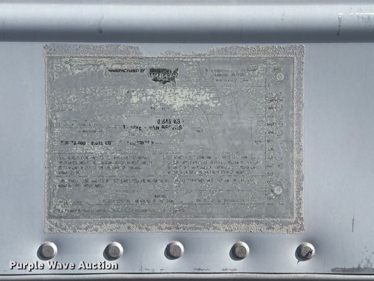 image for item FB5134 2008 Wabash refrigerated van trailer