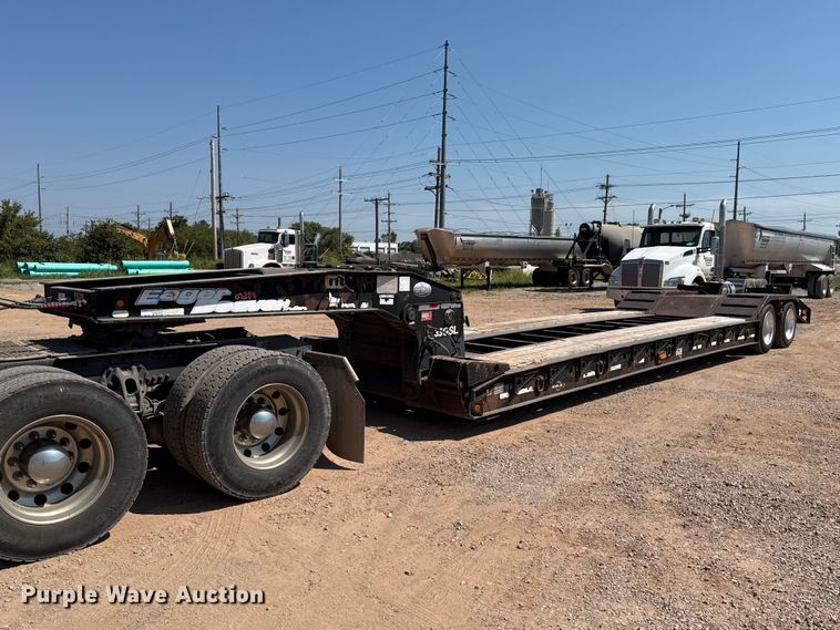 2004 Eagle Beaver 35GSLXBR lowboy equipment trailer