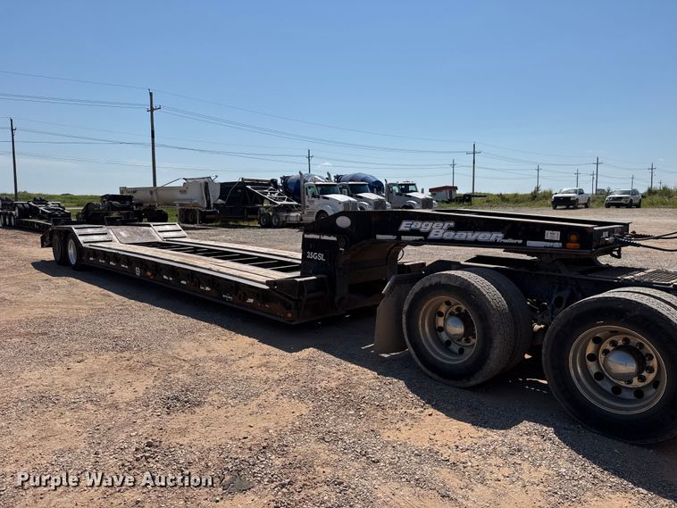 image for item FC4248 2004 Eagle Beaver 35GSLXBR lowboy equipment trailer