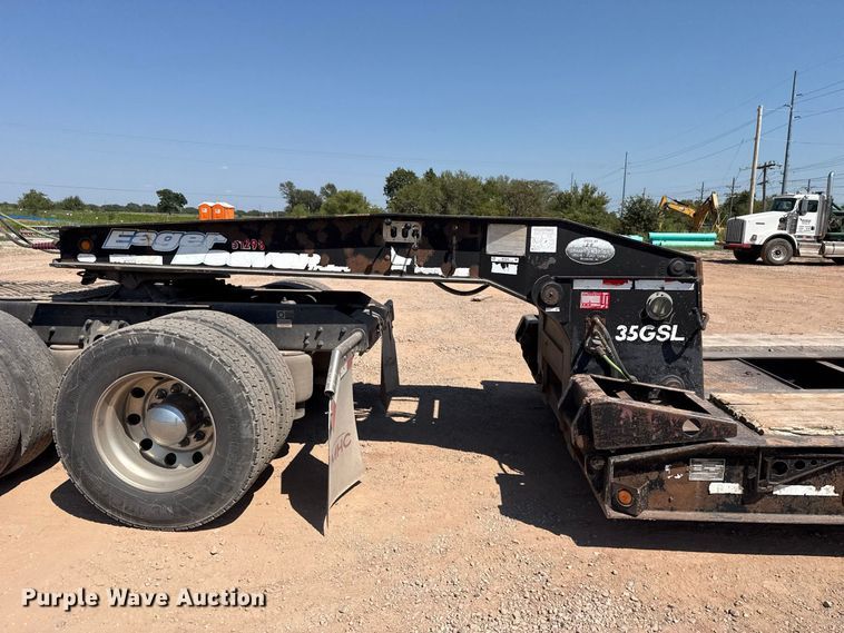 image for item FC4248 2004 Eagle Beaver 35GSLXBR lowboy equipment trailer