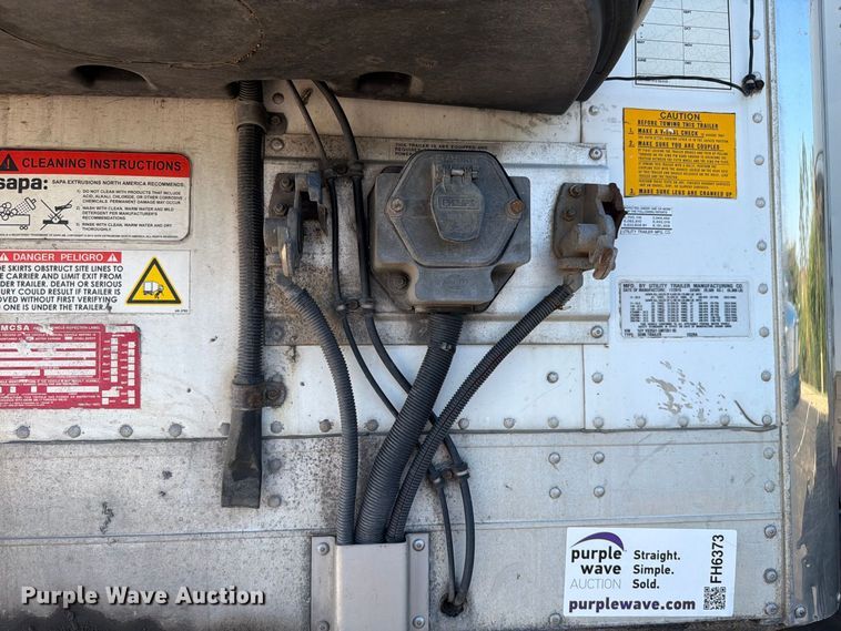 image for item FH6373 2016 Utility  VS2RA refrigerated van trailer