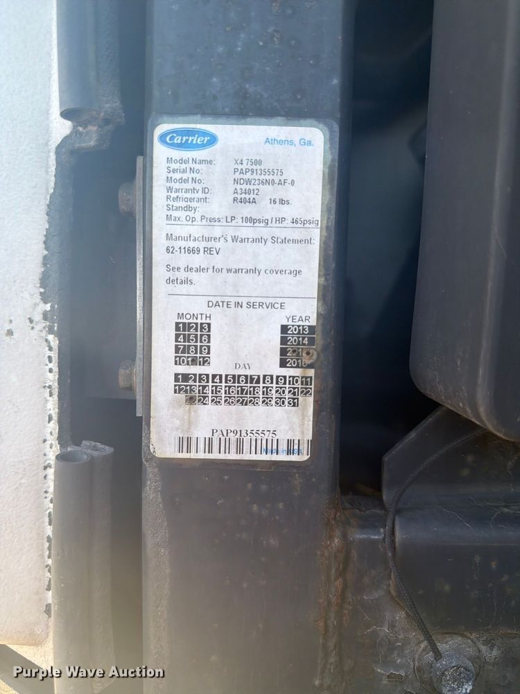 image for item FH6373 2016 Utility  VS2RA refrigerated van trailer