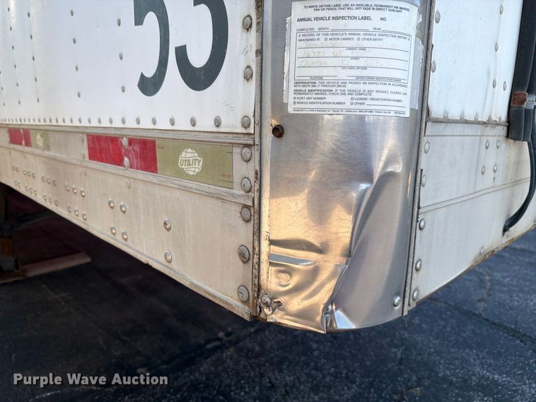 image for item FH6374 2008 Utility VS2RA refrigerated van trailer