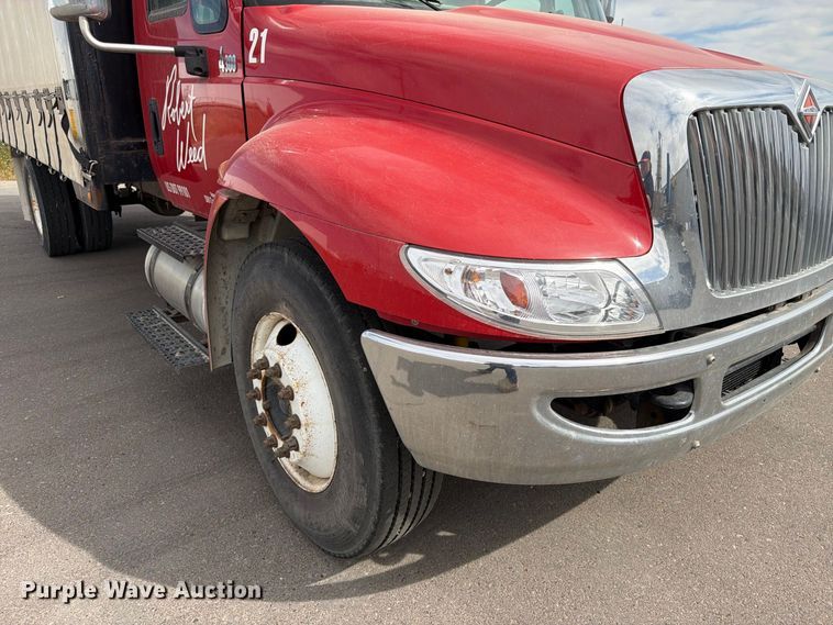 image for item FK4666 2003 International MA025 side curtain box truck