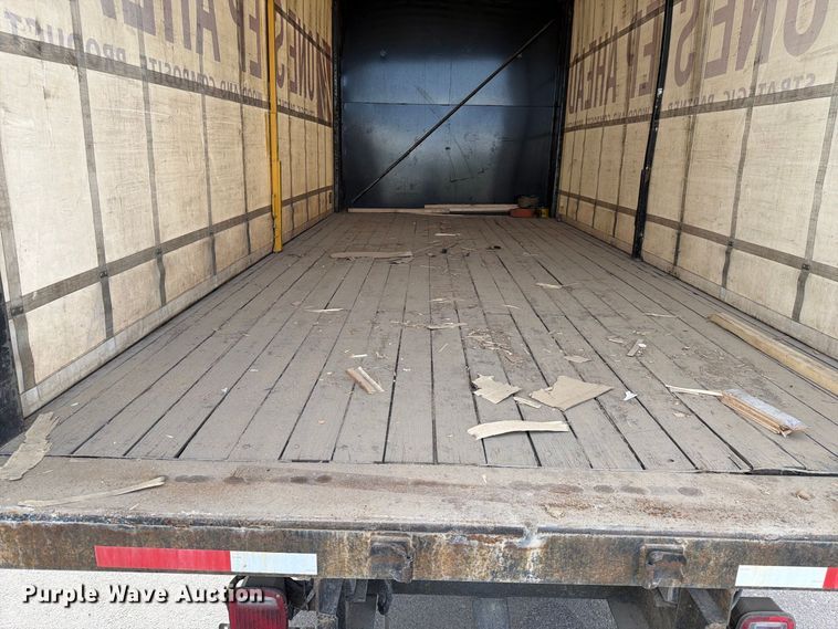 image for item FK4666 2003 International MA025 side curtain box truck