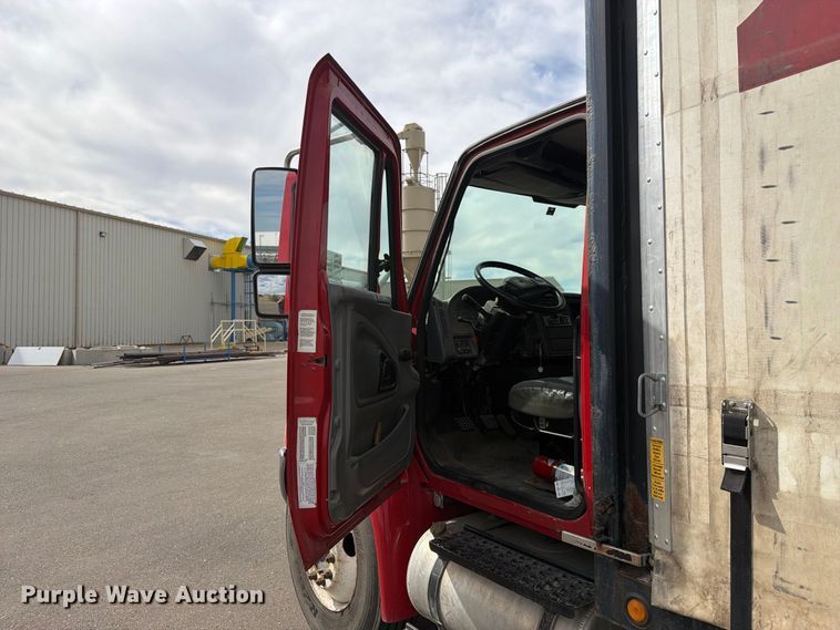 image for item FK4666 2003 International MA025 side curtain box truck
