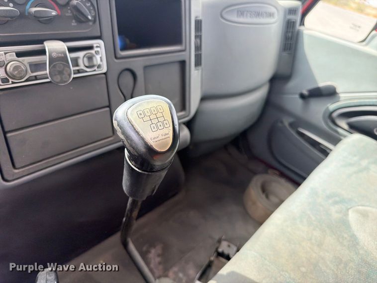 image for item FK4666 2003 International MA025 side curtain box truck