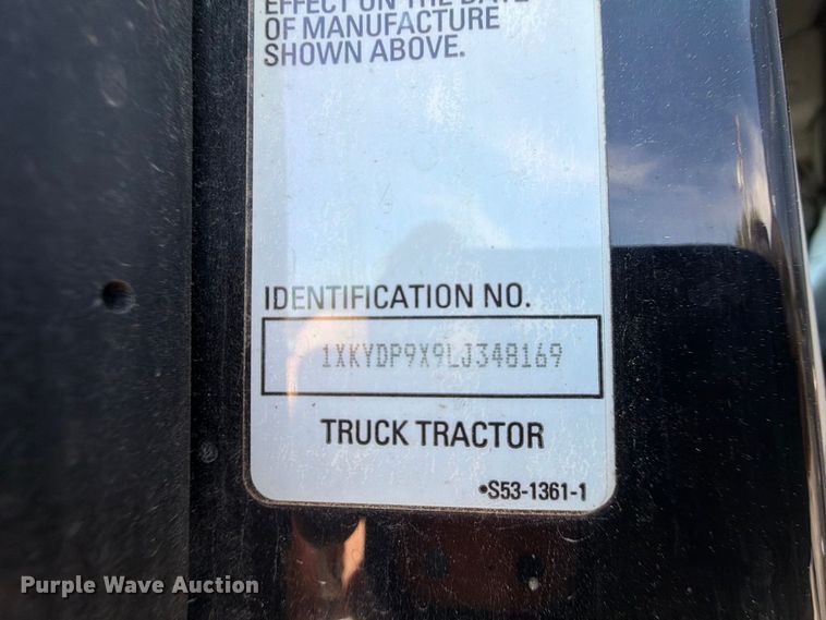 image for item FK5066 2020 Kenworth T680 semi truck