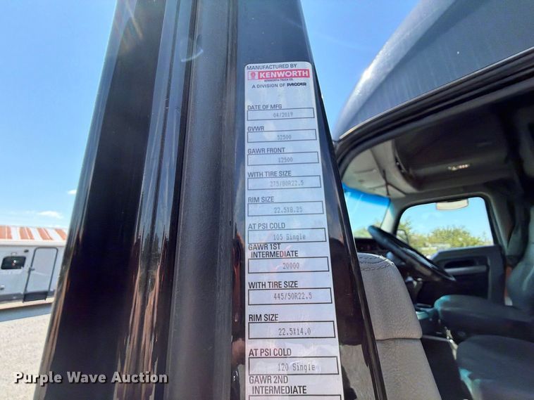 image for item FK5066 2020 Kenworth T680 semi truck