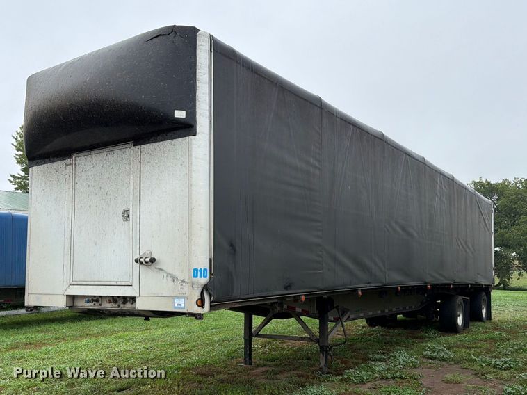 image for item FP3107 2008 Wilson ACF-365 side curtain trailer