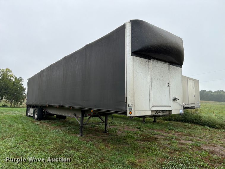 image for item FP3107 2008 Wilson ACF-365 side curtain trailer