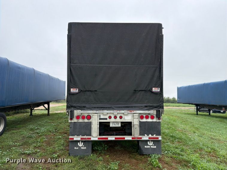 image for item FP3107 2008 Wilson ACF-365 side curtain trailer
