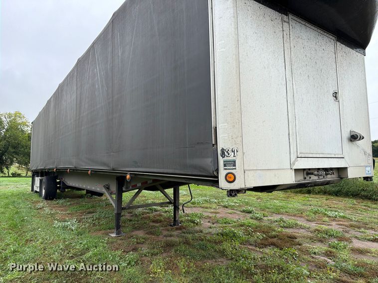 image for item FP3107 2008 Wilson ACF-365 side curtain trailer