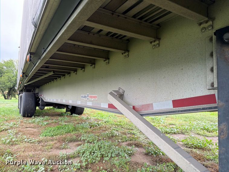 image for item FP3107 2008 Wilson ACF-365 side curtain trailer