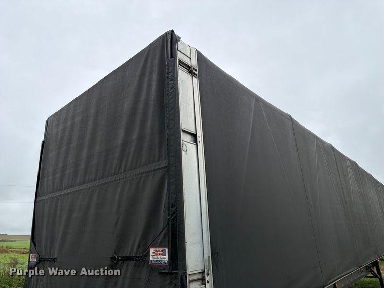 image for item FP3107 2008 Wilson ACF-365 side curtain trailer
